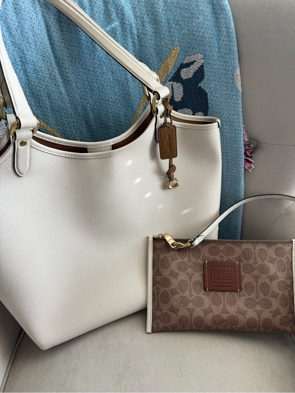 Coach Day Tote - Chalk